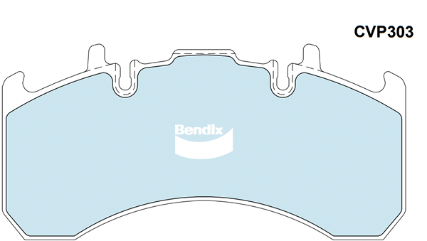 Brake Pad Set, disc brake (CVP303 PTHD)