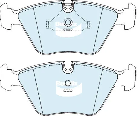 Brake Pad Set, disc brake (DB1131 EURO+)