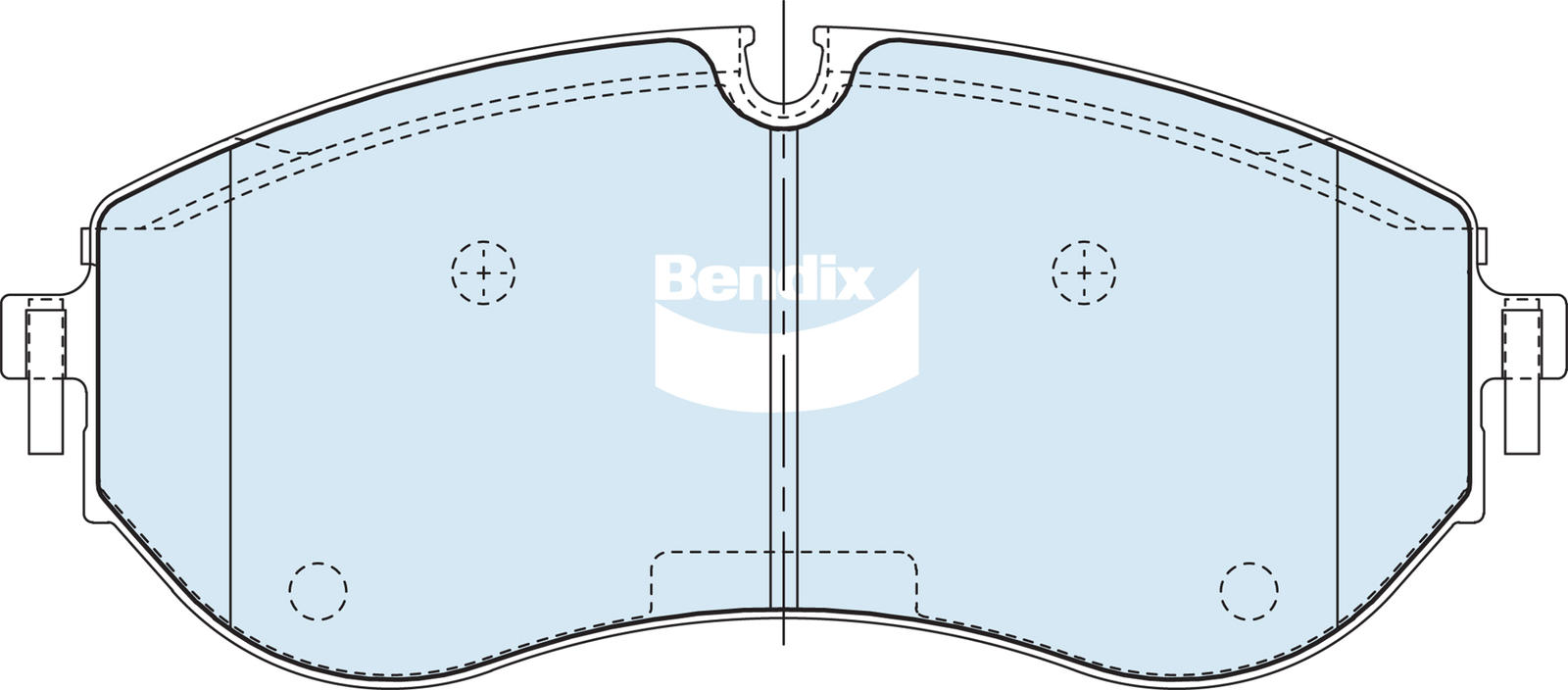 Brake Pad Set, disc brake (DB2683 HD)