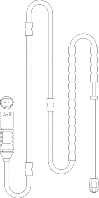 Sensor, brake pad wear (BWS1157)