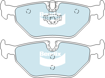 Brake Pad Set, disc brake (DB1415 EURO+)