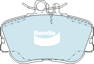 Brake Pad Set, disc brake (DB1295 EURO+)