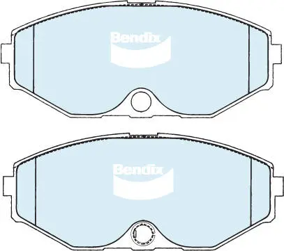 Brake Pad Set, disc brake (DB1250 GCT)