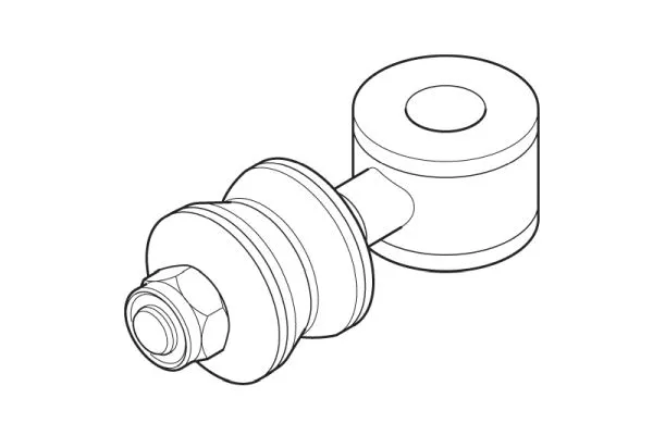 Link/Coupling Rod, stabiliser bar (N 97002)
