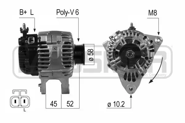 Alternator (WG2012101)