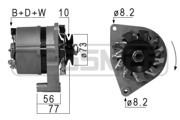 Alternator (WG2012351)