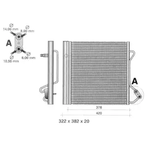 Condenser, air conditioning (WG2041629)