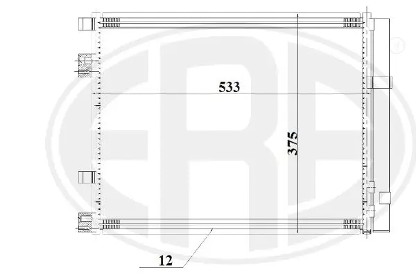 Condenser, air conditioning (WG2016803)
