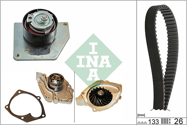 Water Pump & Timing Belt Kit (WG1780533)