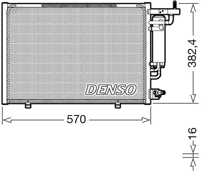 Condenser, air conditioning (WG2270523)