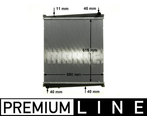 Radiator, engine cooling