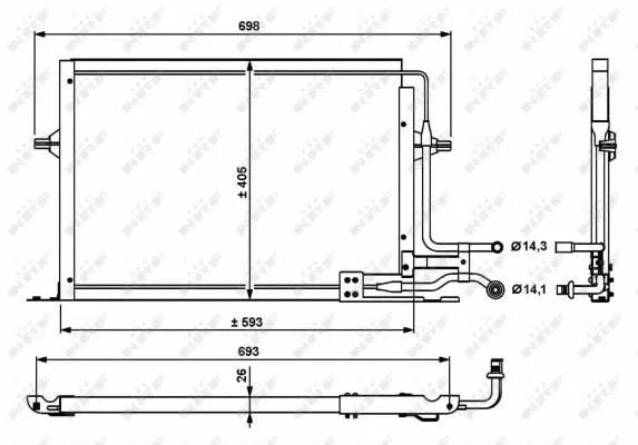 Condenser, air conditioning (WG2160771)