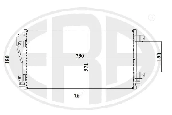 Condenser, air conditioning (WG2016843)