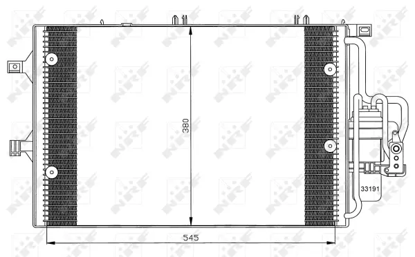Condenser, air conditioning (WG2160958)