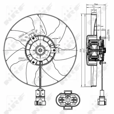 Fan, engine cooling