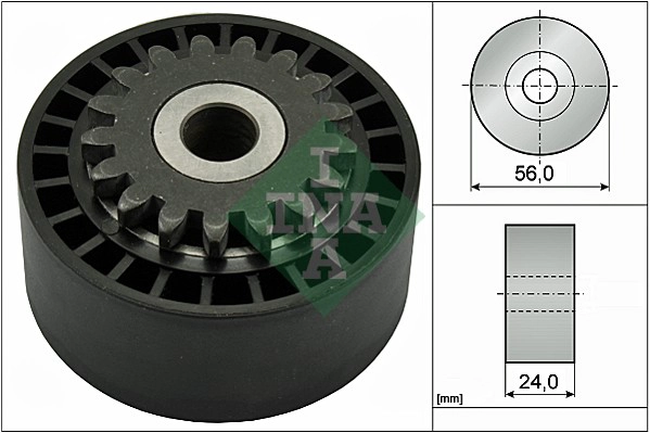 Tensioner Pulley, V-ribbed belt (WG1252568)