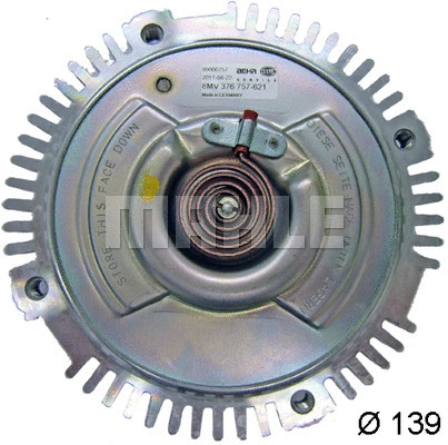 Clutch, radiator fan