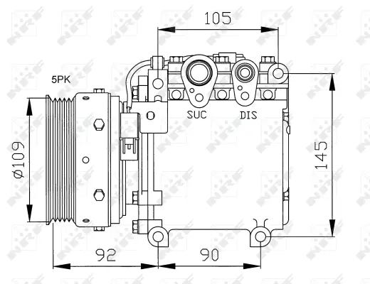 Compressor, air conditioning (WG2159102)