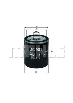 Oil Filter (WG1217250)