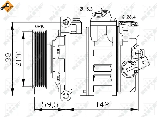 Compressor, air conditioning