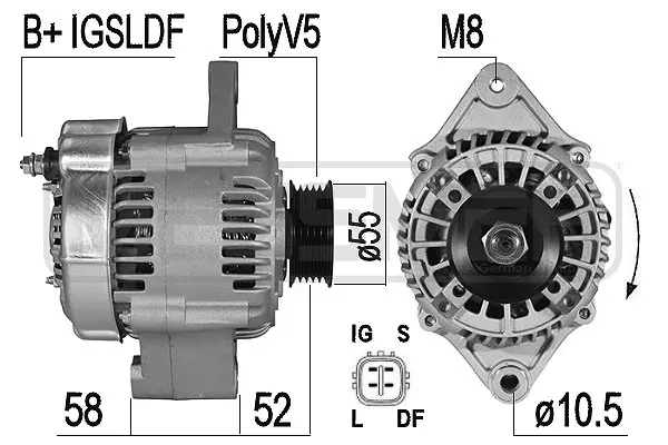 Alternator (WG2011441)