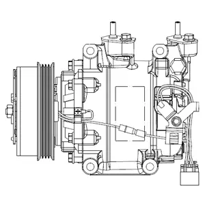 Compressor, air conditioning (WG2039877)