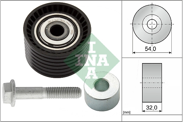 Deflection/Guide Pulley, timing belt (WG1710114)