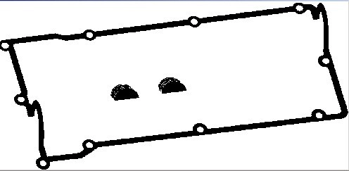 Gasket Set, cylinder head cover (WG1767383)