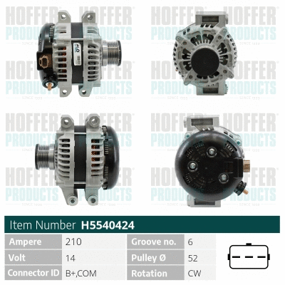 Alternator (WG2197022)