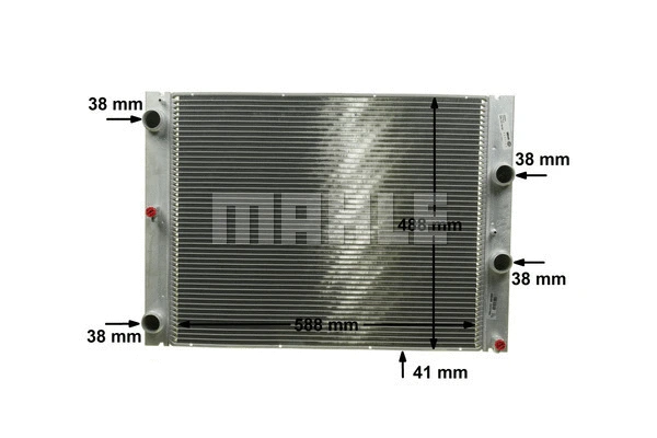 Radiator, engine cooling