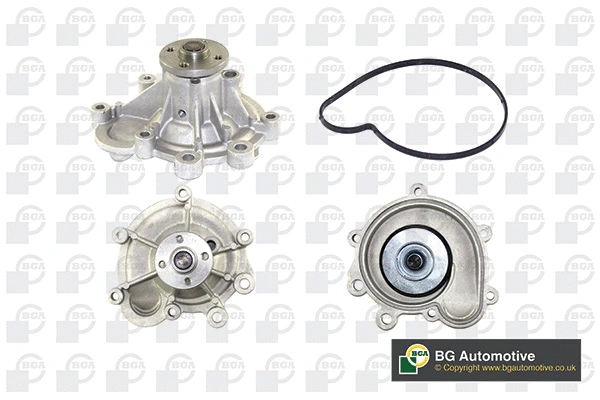 Water Pump, engine cooling (WG1489513)