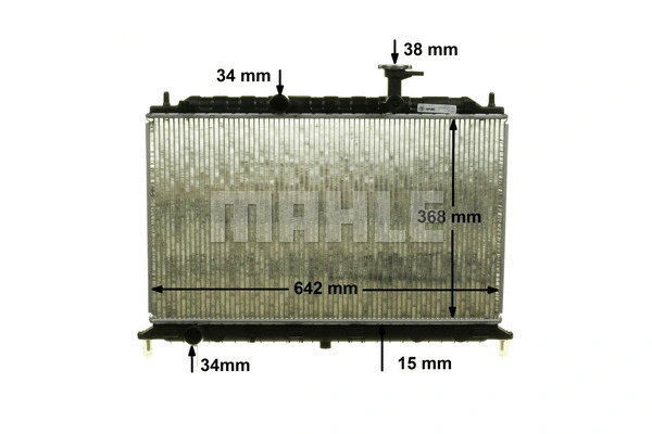 Radiator, engine cooling