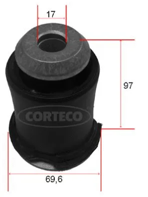 Mounting, control/trailing arm (WG1923622)