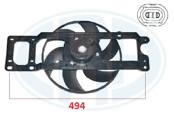 Fan, engine cooling (WG2101529)