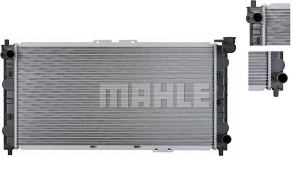 Radiator, engine cooling (WG2182880)