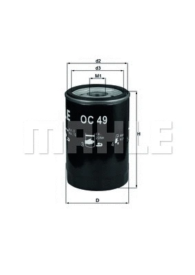Oil Filter (WG1217170)