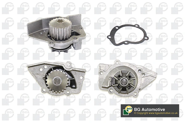 Water Pump, engine cooling (WG1488891)