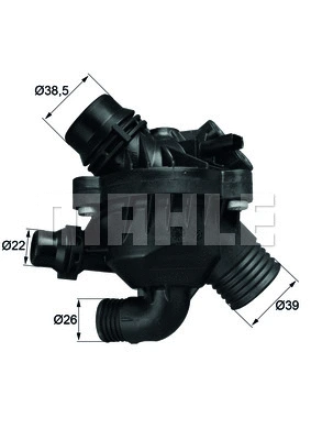 Thermostat, coolant (WG1217767)