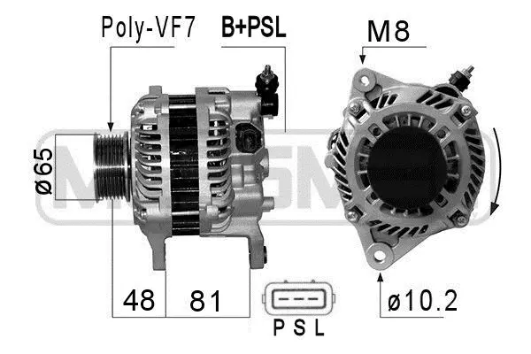 Alternator (WG2012295)