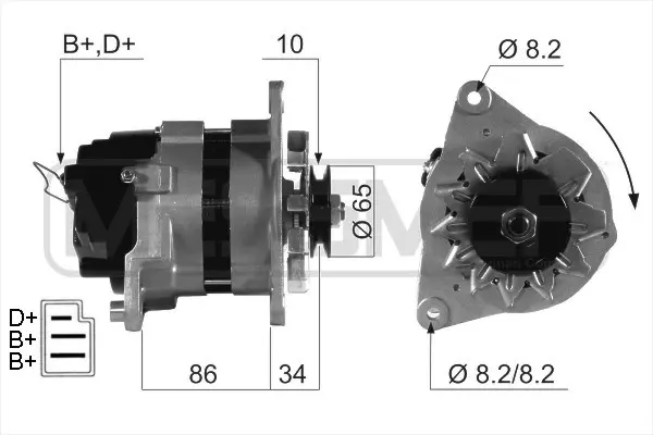Alternator (WG2012059)