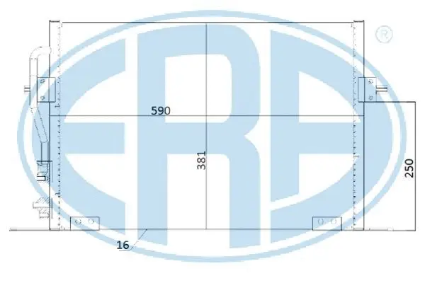 Condenser, air conditioning (WG2016811)