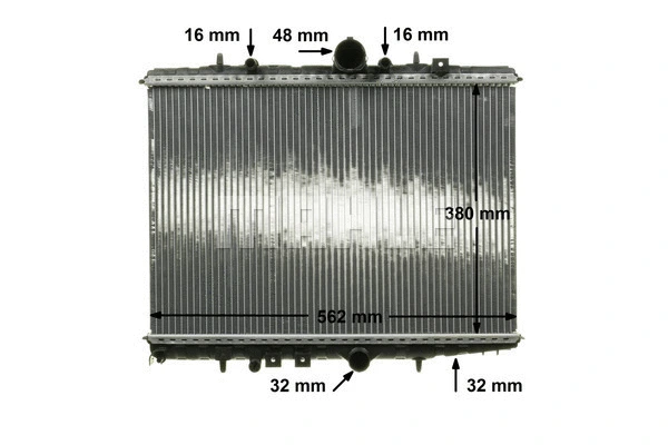 Radiator, engine cooling