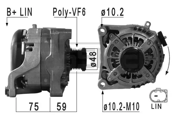Alternator (WG2012436)