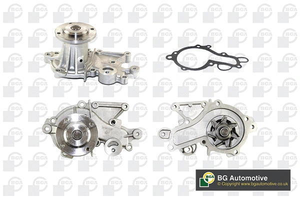 Water Pump, engine cooling (WG1488468)