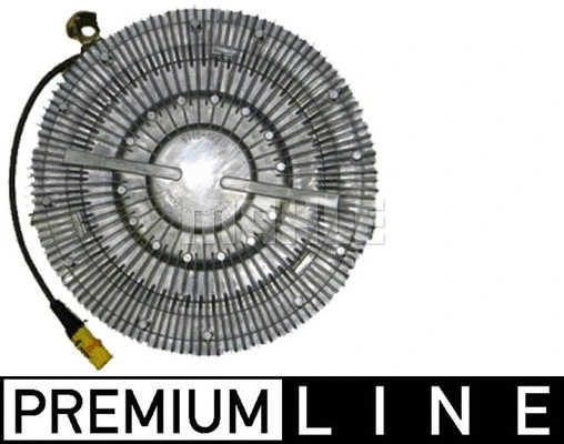 Clutch, radiator fan