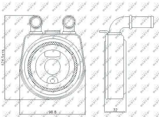 Oil Cooler, engine oil