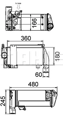 Oil Cooler, retarder (WG2181086)