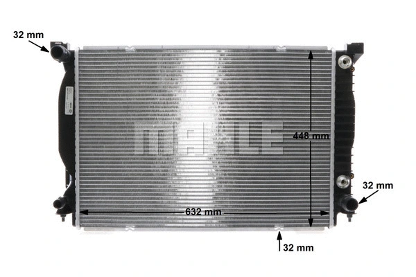 Radiator, engine cooling