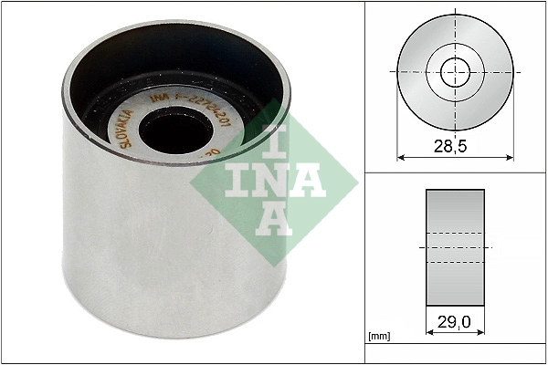 Deflection/Guide Pulley, timing belt (WG1097482)