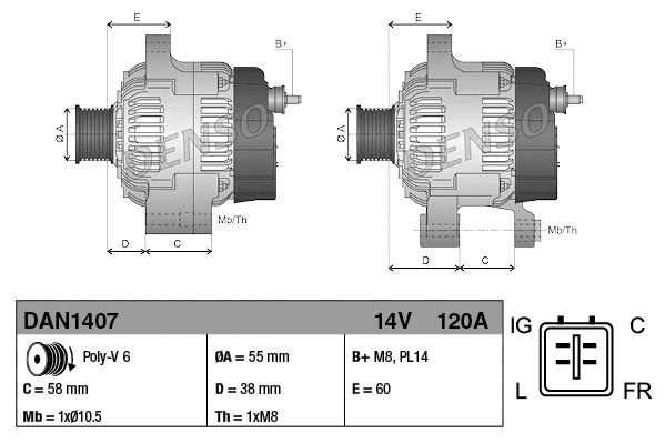 Alternator (WG2072033)